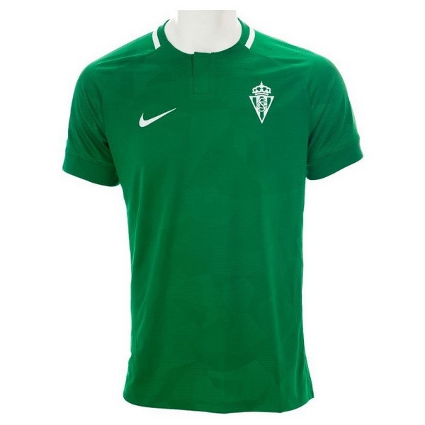 Maillot Football Sporting De Gijón Exterieur 2018-19 Vert